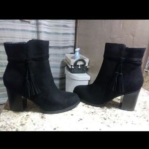 Black booties